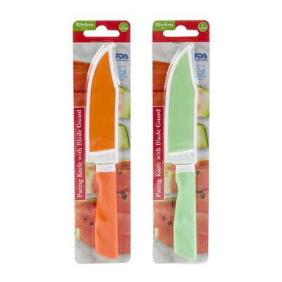 kitchen and co paring knife- 9 - 2 assorted colors -- 48 per case