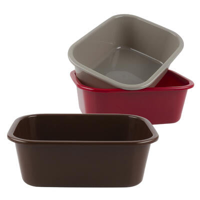 rectangular basin - 13.5 liters - assorted -- 48 per case