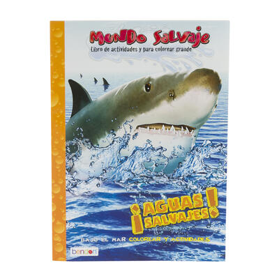 aguas salvajes coloring book - 80 pages - -- 24 per case