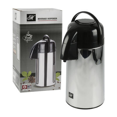 mercury air pot - 3l - vacuum insulated -- 6 per case