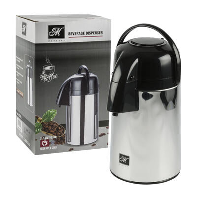 home and garden mercury beverage dispenser - 2.5l -- 6 per case