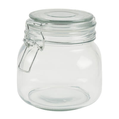 mason jars with clamp lids - 25oz -- 24 per case