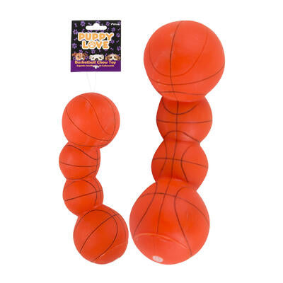basketball dog toy - 7.5 in - bulk -- 48 per case