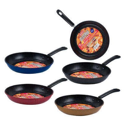 mr. handy marble coating frying pans - 10 -- 12 per case