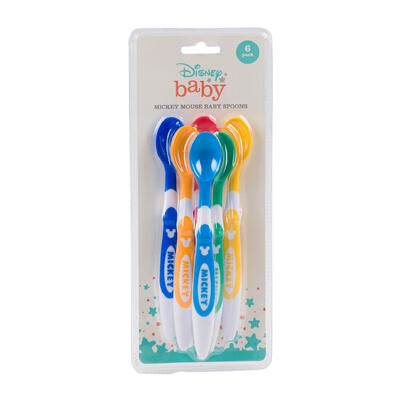 disney mickey mouse spoon set - 6pc -- 12 per box