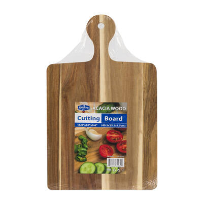 acaia wood cutting boards - 16x10 - - -- 12 per case