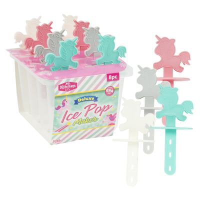 plastic ice pop maker - 8pc -- 12 per case