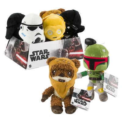 star wars plush toys - 8 inch - -- 6 per case