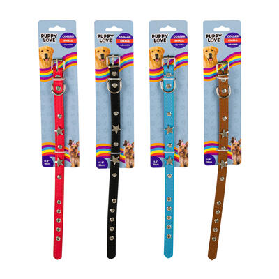 small dog collars - assorted colors -- 48 per case