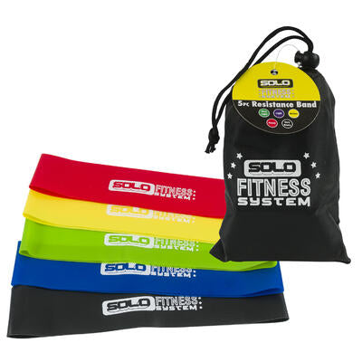 5pc band resistance set - - -- 48 per case