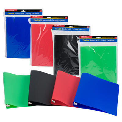 proffice flexible binder with 2-prong fastener -- 60 per case