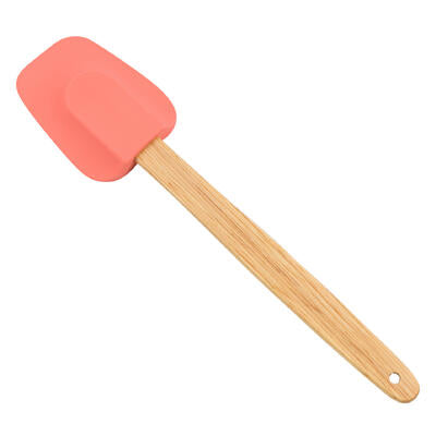 silicone spatulas with wooden handle - -- 48 per box