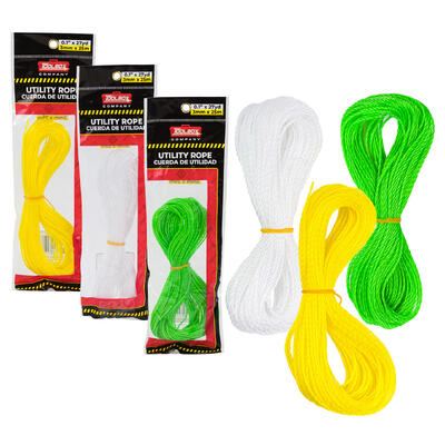utility rope - 82ft - assorted colors - bulk -- 48 per case