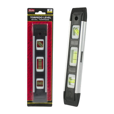 torpedo level 9 - black - -- 48 per case