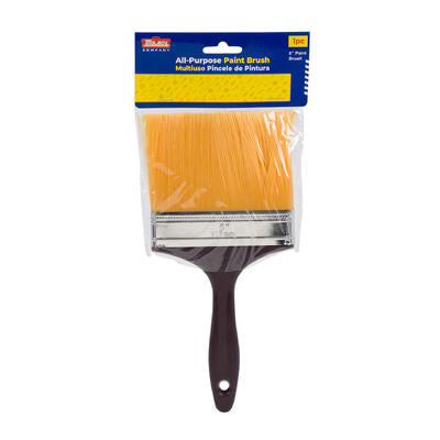 5 in paint brushes with plastic handle - -- 24 per case