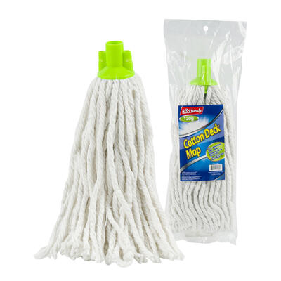mr. handy refill mop heads - microfiber - 120g -- 48 per case