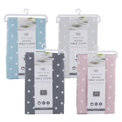 peva tablecloths - 52x70 - assorted colors -- 24 per case