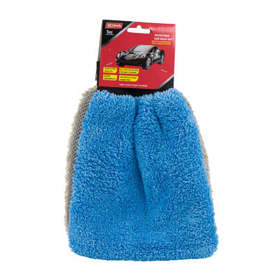 mr. handy microfiber car wash mitt - 9 inch -- 48 per case