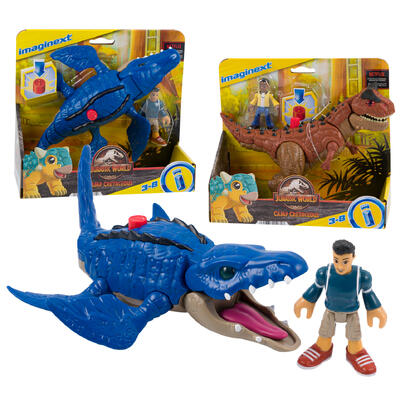jurassic world camp cretaceous action figures -- 4 per case