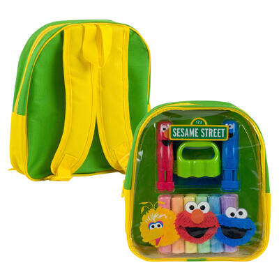 sesame street activity backpack set -- 4 per case