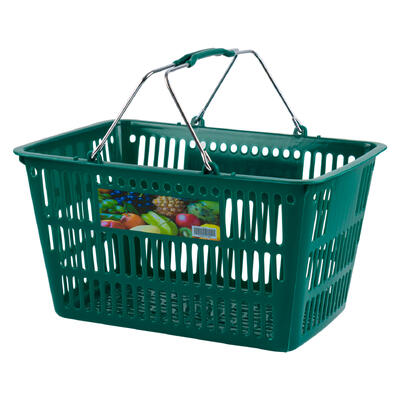 green metal handle baskets - - -- 20 per case
