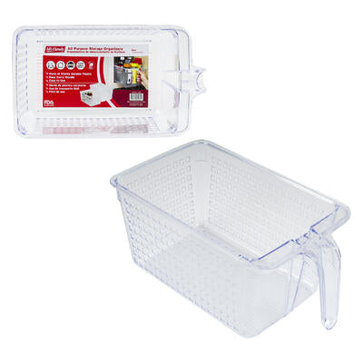 mr. handy plastic pantry organizer - 10.6 qt -- 24 per case
