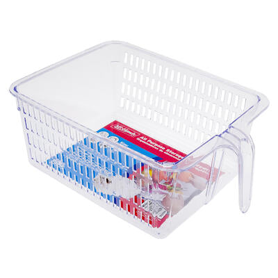 mr. handy square plastic pantry organizer - 12.8 in -- 12 per case