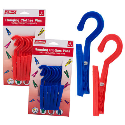 mr. handy clothes pins - bulk -- 48 per case