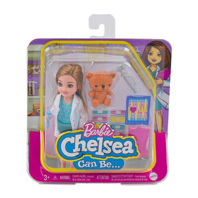 barbie career doctor doll - 6 pieces - licensed item -- 6 per case