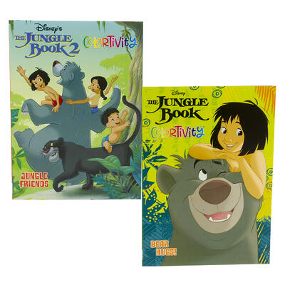 jungle book coloring book - 80 pages -- 36 per case