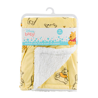 winnie the pooh baby blankets - 30x40 -- 24 per case