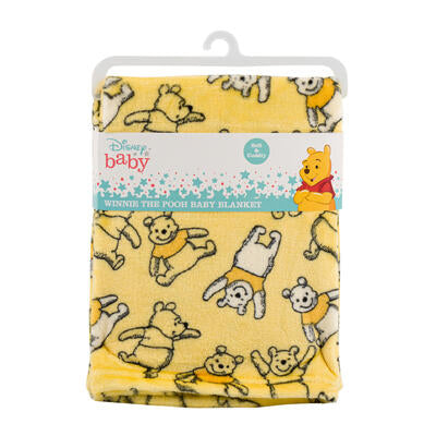 winnie the pooh blankets - 30x36 -- 24 per case