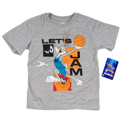 space jam t-shirts - assorted sizes - bulk -- 72 per case