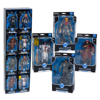 dc multiverse action figures - 7 inch -- 16 per case