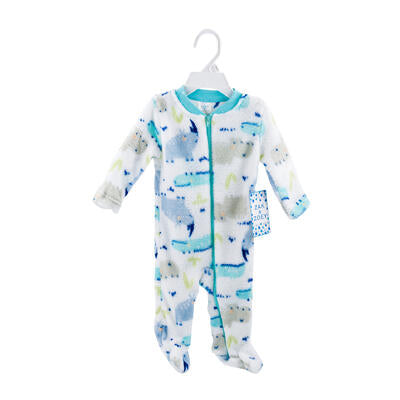 zak and zoey hippo design baby sleeper -- 48 per case