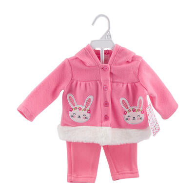zak and zoey bunny hoodie sets - -- 48 per case