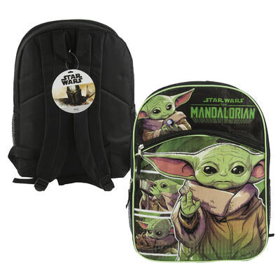 baby yoda 2-pocket backpacks -- 12 per case