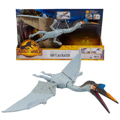jurassic world quetzalcoatlus action figure -- 2 per case