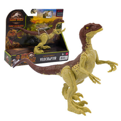 jurassic world velociraptor action figure - 4.7 in -- 3 per case