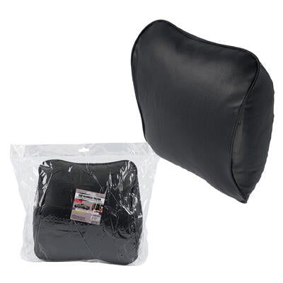 car headrest pillows - 9x9 - black - bulk -- 24 per case