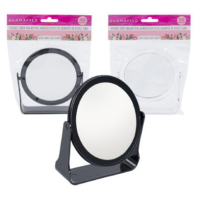 double sided magnifying mirrors - 5.3x magnification -- 48 per case