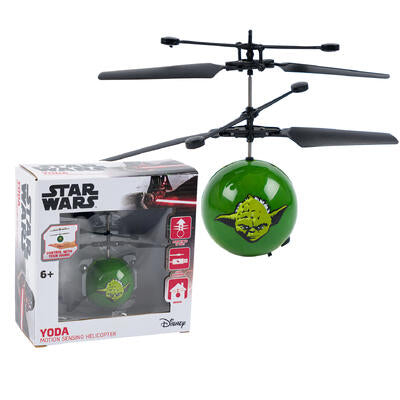 star wars yoda ball helicopter 6 in -- 6 per case