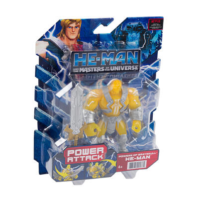 he-man power attack action figure - 6 inches -- 4 per case