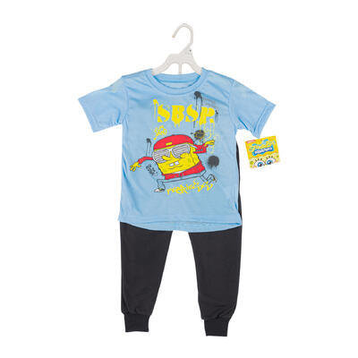 sponge bob squarepants t-shirt & joggers -- 48 per case