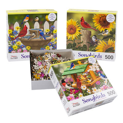 500 piece peace & tranquility puzzle -- 6 per case