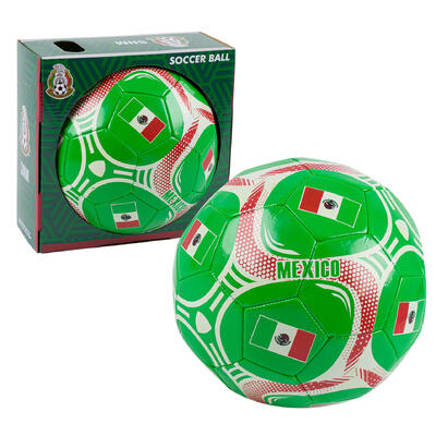 mexico soccer balls - green - size #5 -- 8 per case