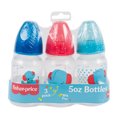 fisher price elephant bottle sets - 5oz -- 12 per box