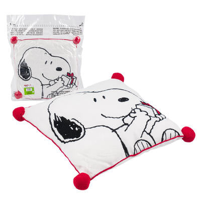 christmas peanuts pillows - 14 in -- 15 per case