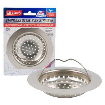 mr. handy stainless steel sink strainer - 4.33 in -- 72 per case