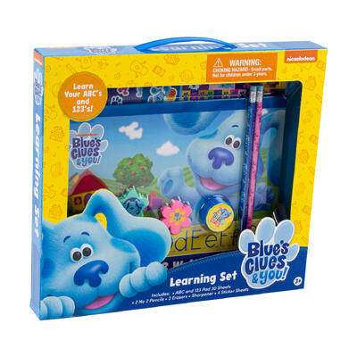 blues clues letters and numbers learning set -- 12 per case